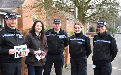 Police and Crime Commissioner launches new pilot scheme to tackle hazardous parking