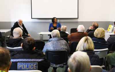 Volunteer crime-fighters celebrate new funding to boost their visibility