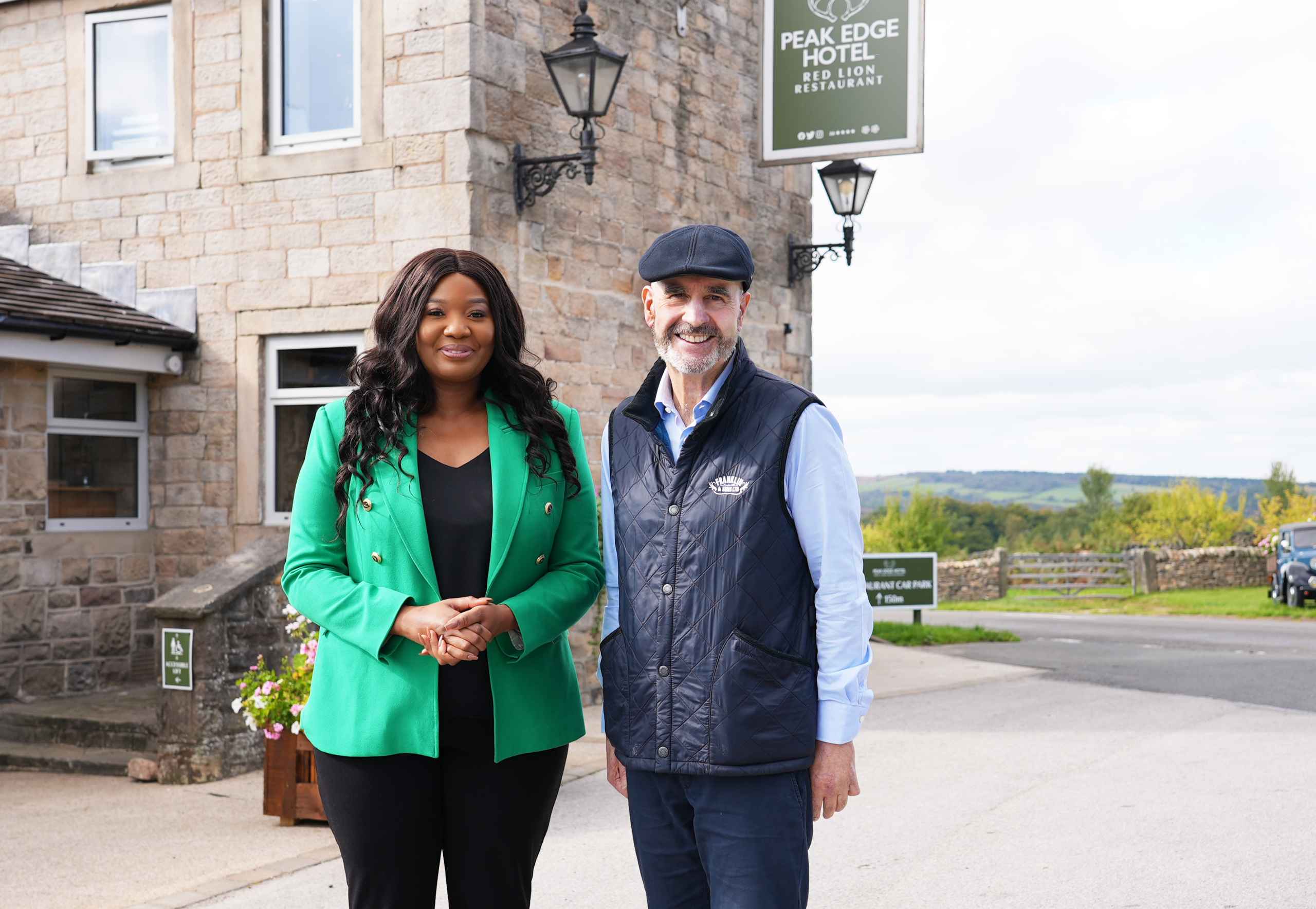 PCC Nicolle Ndiweni-Roberts and Steve Perez, CEO and founder of Global Brands PCC Nicolle Ndiweni-Roberts and Steve Perez, CEO and founder of Global Brands