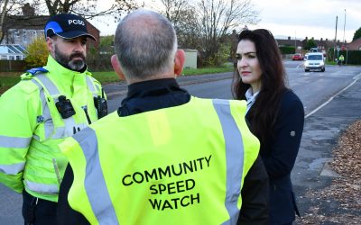 Police and Crime Commissioner honours achievements of Derbyshire’s road safety volunteers